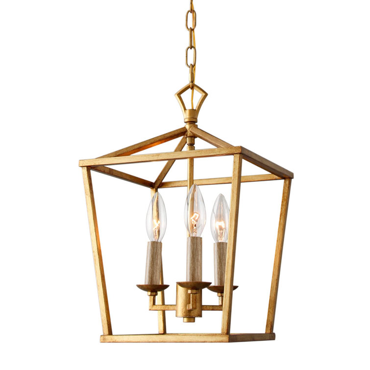 Everly Quinn Lantern Pendant Lighting Gold Lantern Chandelier Vintage 3